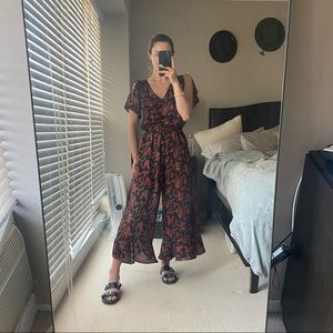 JACK by BB Dakota floral jumpsuit XS